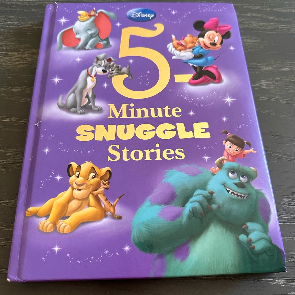 Disney Purple 5-Minute Snuggle Stories Book